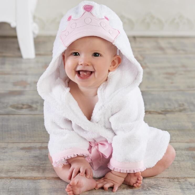 Cartoon Animal Baby Hooded Bath Towel & Cotton Bathrobe | Cute Baby Bathrobes
