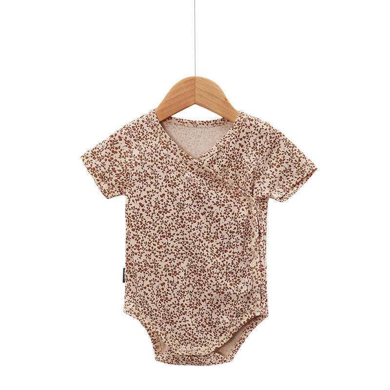 Baby Summer Cotton Monk Dress Bodysuit | Lightweight Breathable Baby Romper