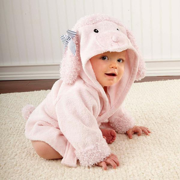 Cartoon Animal Baby Hooded Bath Towel & Cotton Bathrobe | Cute Baby Bathrobes