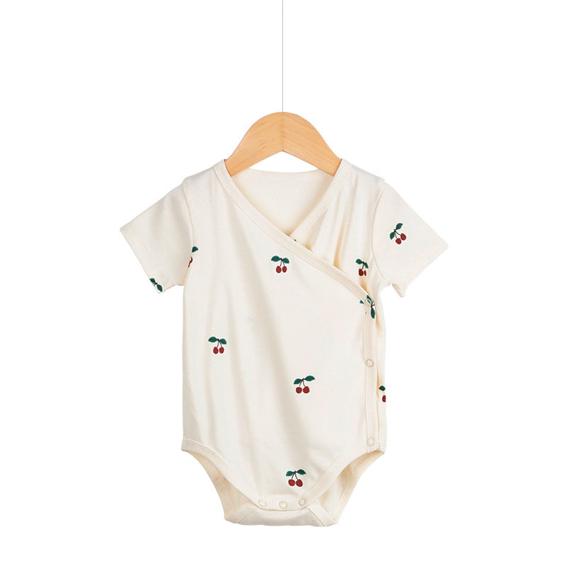 Baby Summer Cotton Monk Dress Bodysuit | Lightweight Breathable Baby Romper