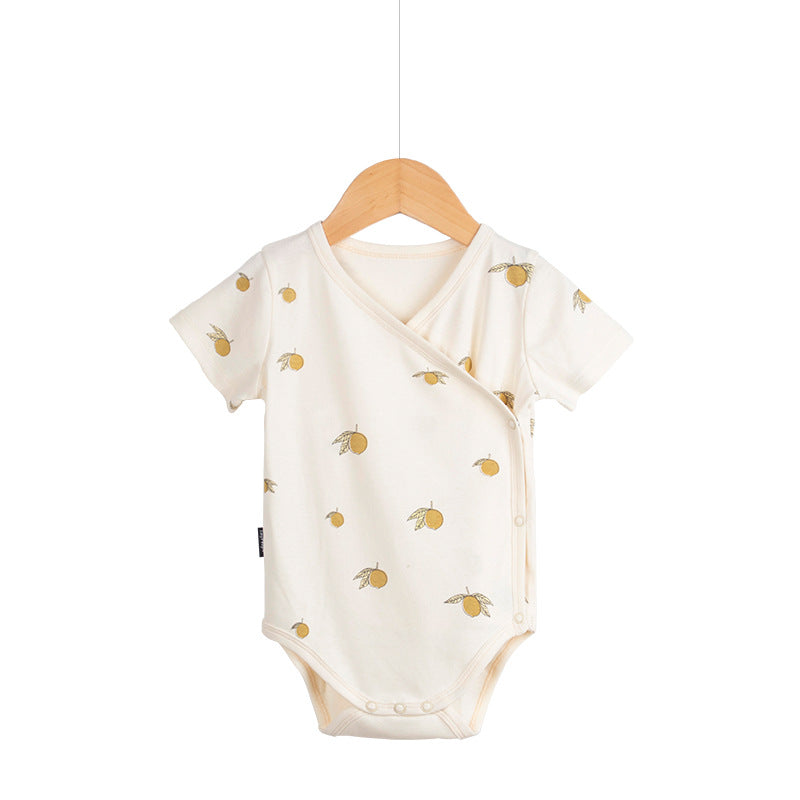 Baby Summer Cotton Monk Dress Bodysuit | Lightweight Breathable Baby Romper