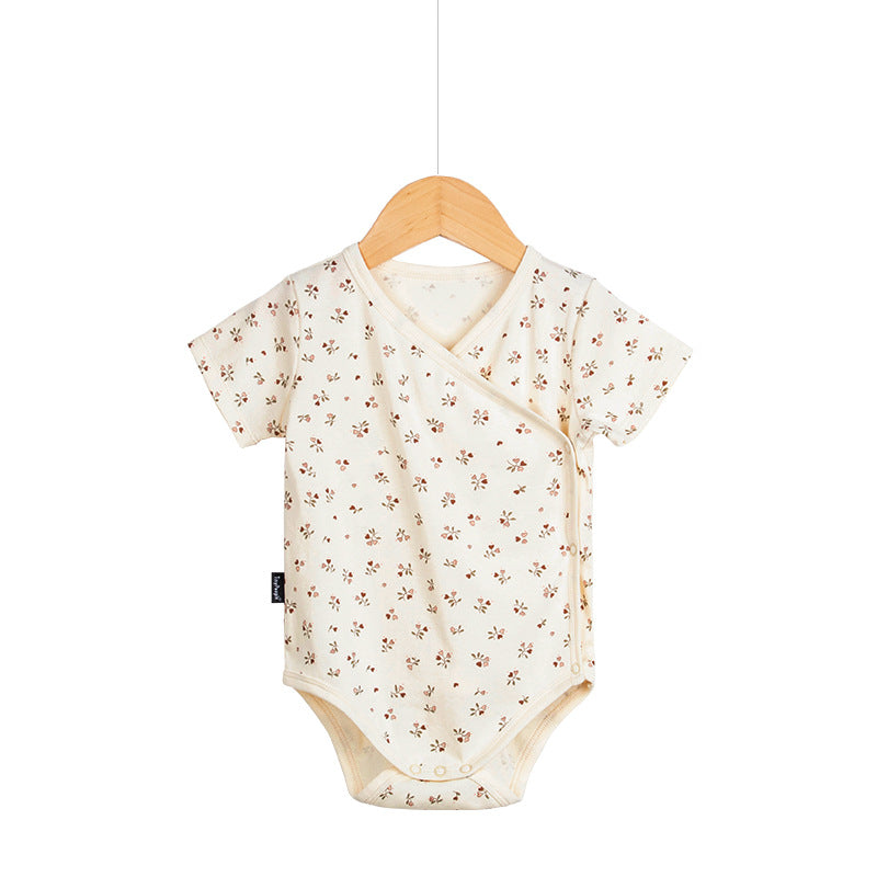 Baby Summer Cotton Monk Dress Bodysuit | Lightweight Breathable Baby Romper