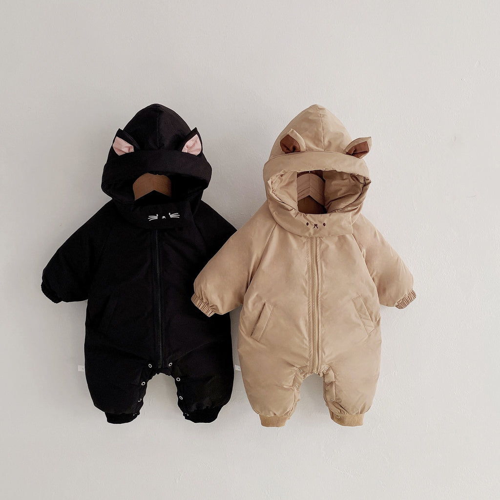 Baby Thick Winter Jumpsuit | Warm Baby Winter Clothes Romper
