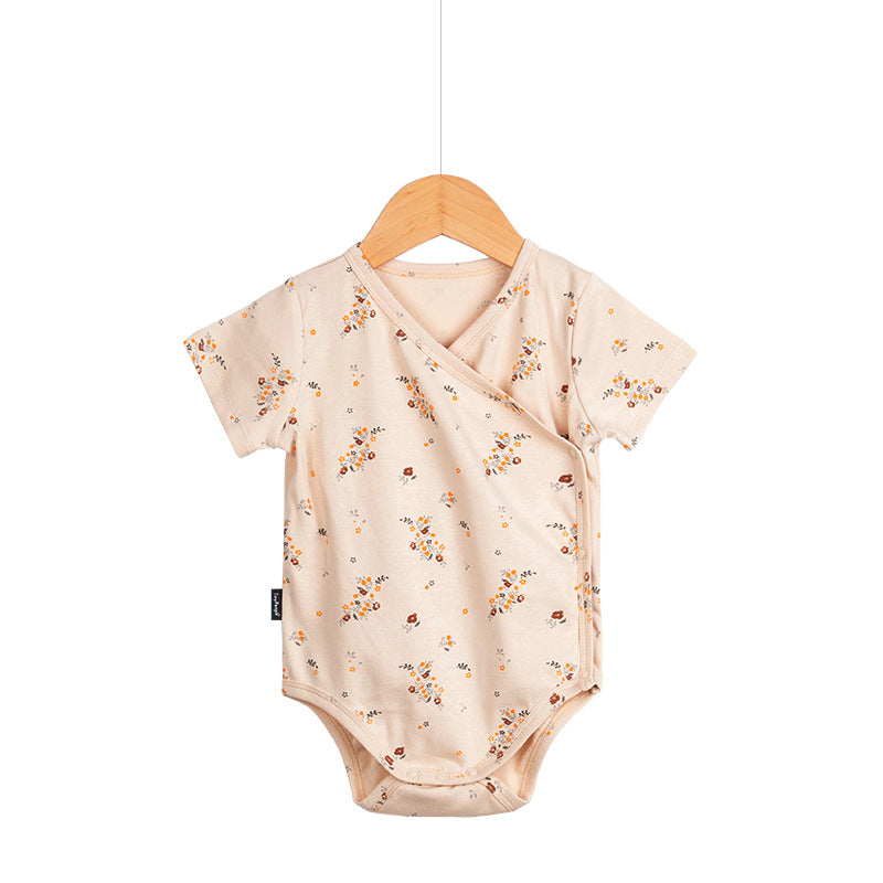 Baby Summer Cotton Monk Dress Bodysuit | Lightweight Breathable Baby Romper
