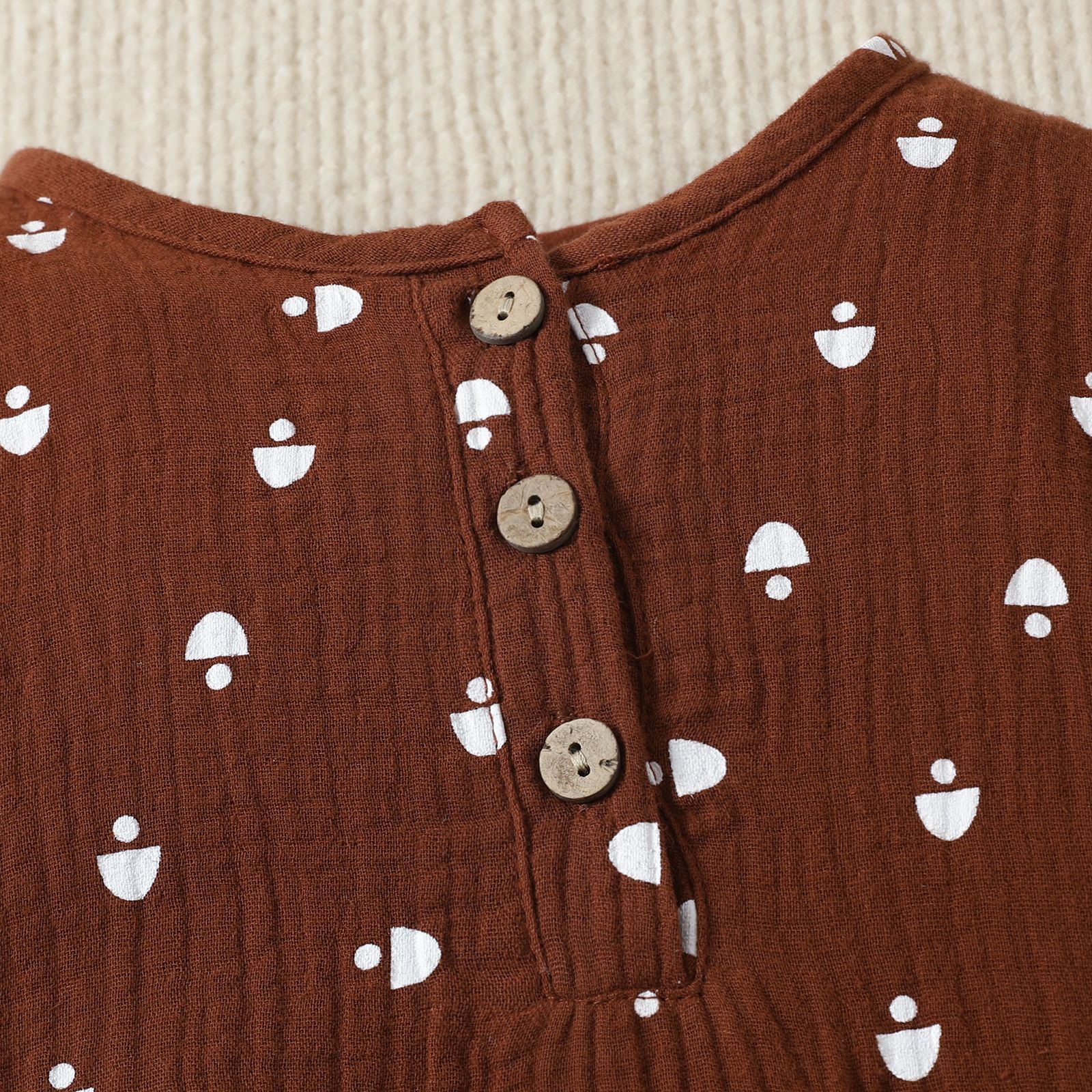 Baby Cotton and Linen Jumpsuit for Boys & Girls | Soft Breathable Infant Romper