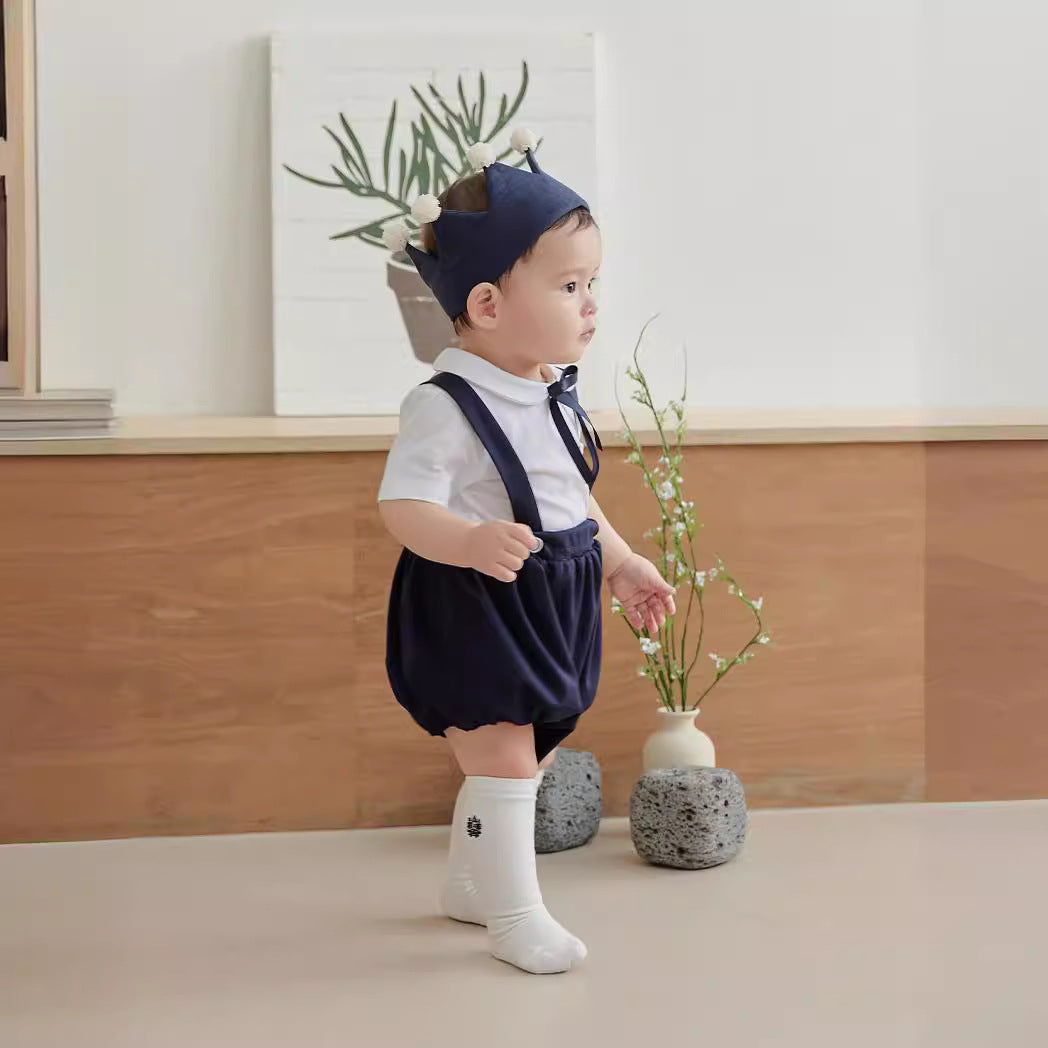 Ins Style Baby Shorts British Style Pants | Trendy Baby Outwear