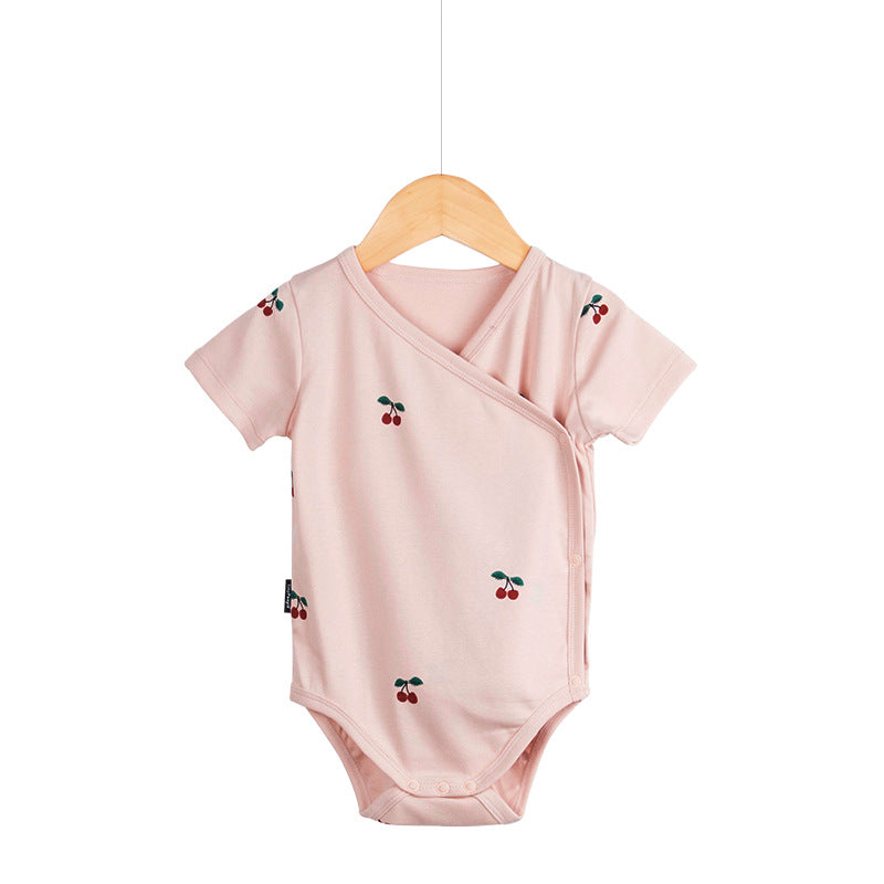 Baby Summer Cotton Monk Dress Bodysuit | Lightweight Breathable Baby Romper