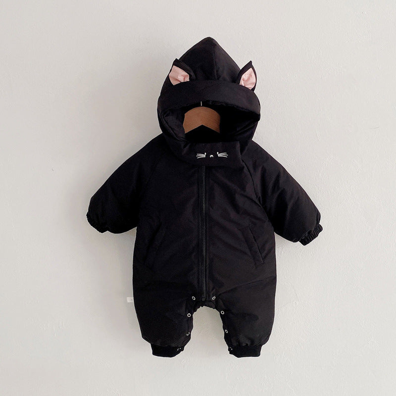 Baby Thick Winter Jumpsuit | Warm Baby Winter Clothes Romper