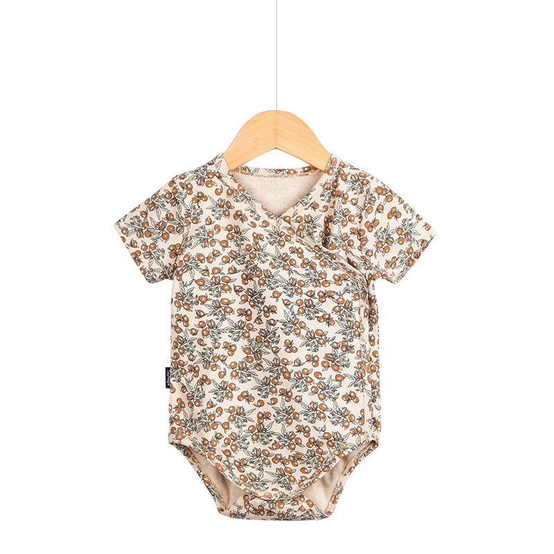 Baby Summer Cotton Monk Dress Bodysuit | Lightweight Breathable Baby Romper